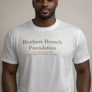 BBF White Brown Tee